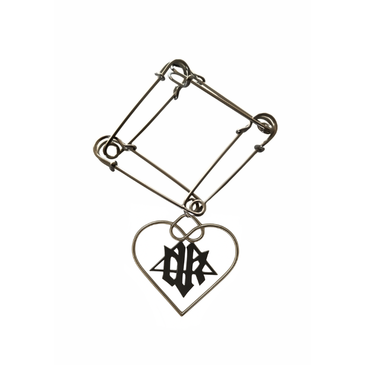 Safety Pin Punk Bracelet