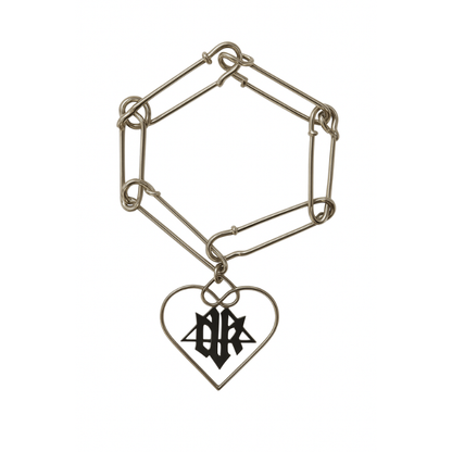 Safety Pin Punk Necklace