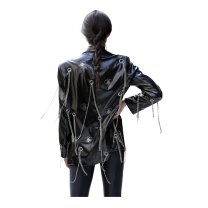 DRK STR BLAZER/DRESS