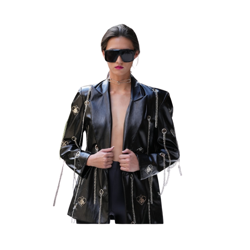DRK STR BLAZER/DRESS