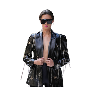 DRK STR BLAZER/DRESS